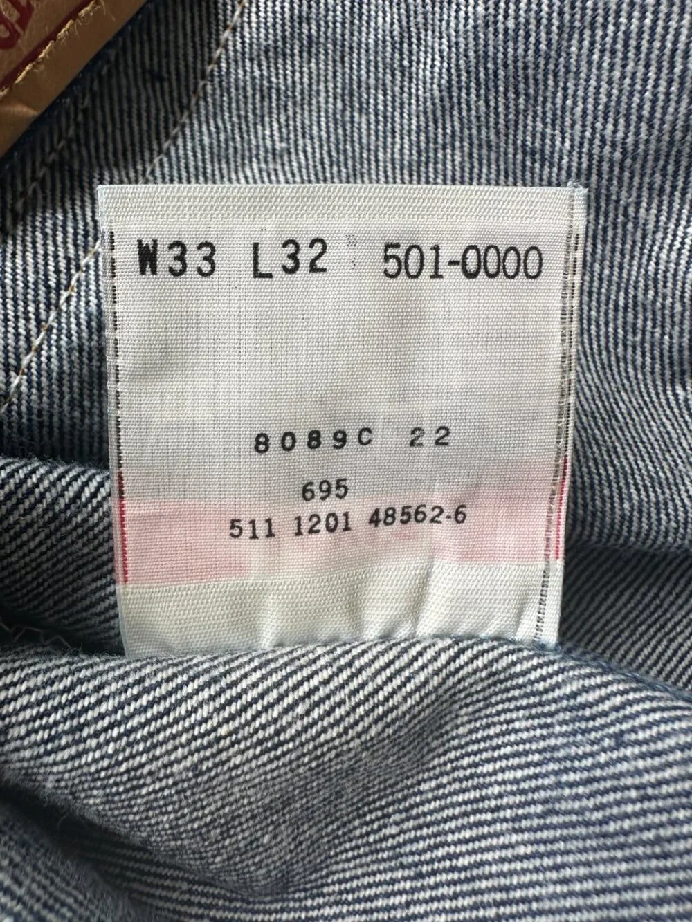 Vintage Levi's 501xx Made in USA Button Fly Jeans W31 L29 Dark Wash Heritage